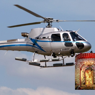 Mehandipur Balaji Temple Introduces Helicopter Services to Boost Religious Tourism