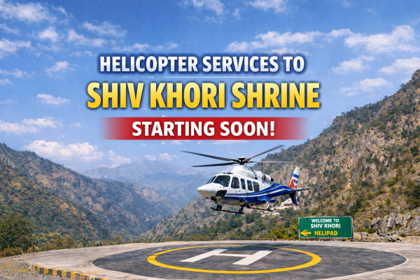 Helicopter Services to Shiv Khori Shrine to Start Soon: LG Sinha